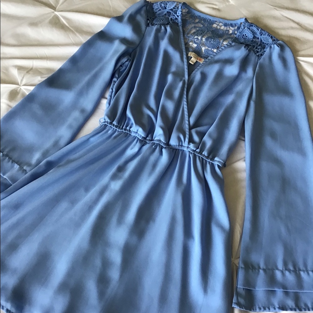 Light blue dress